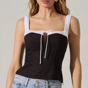 ASTR the label Milkmaid Top
